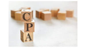 Wooden blocks stacked vertically spelling out CPA to represent the role of a tax professional in mortgage qualifying.