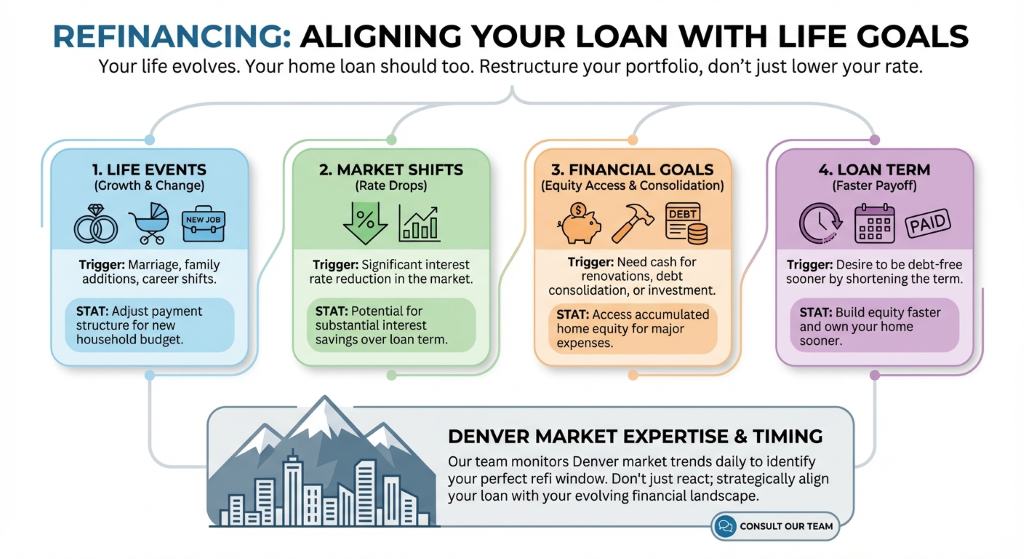 Strategic Refinancing and Aligning Your Loan with Life Goals