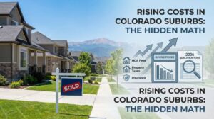 Rising HOAs, Taxes, and Insurance in Colorado Suburbs: The Hidden Math Impacting 2026 Qualifications